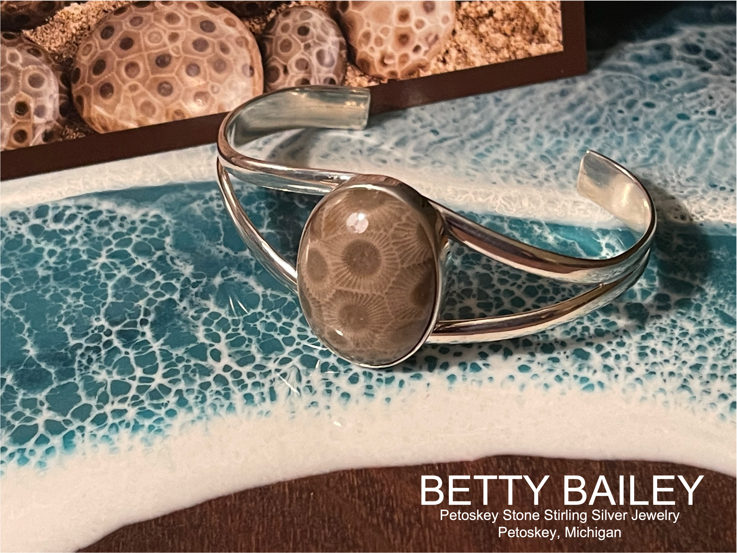 Betty Bailey Petoskey Stone Jewelry