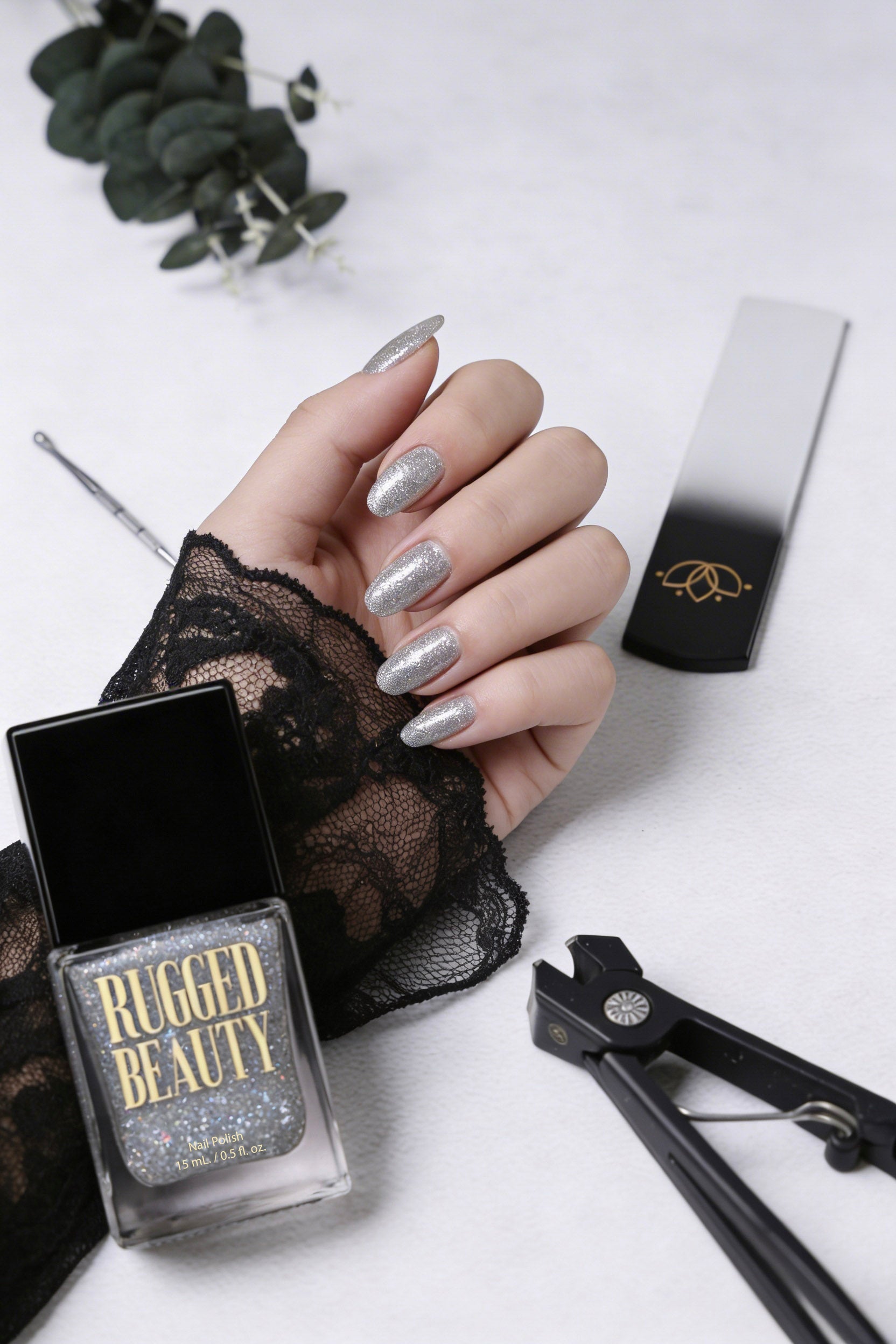 Ball Drop (Sparkly Nail Polish)