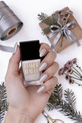 Load image into Gallery viewer, Shimmer Soft Grey Nail Polish
