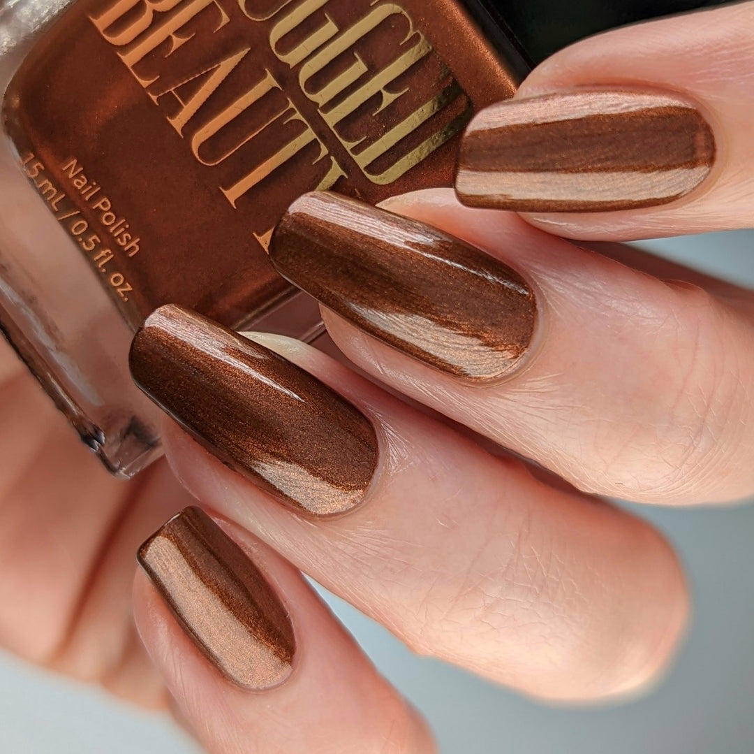 Copper (Shimmery Metallic Nail Polish)