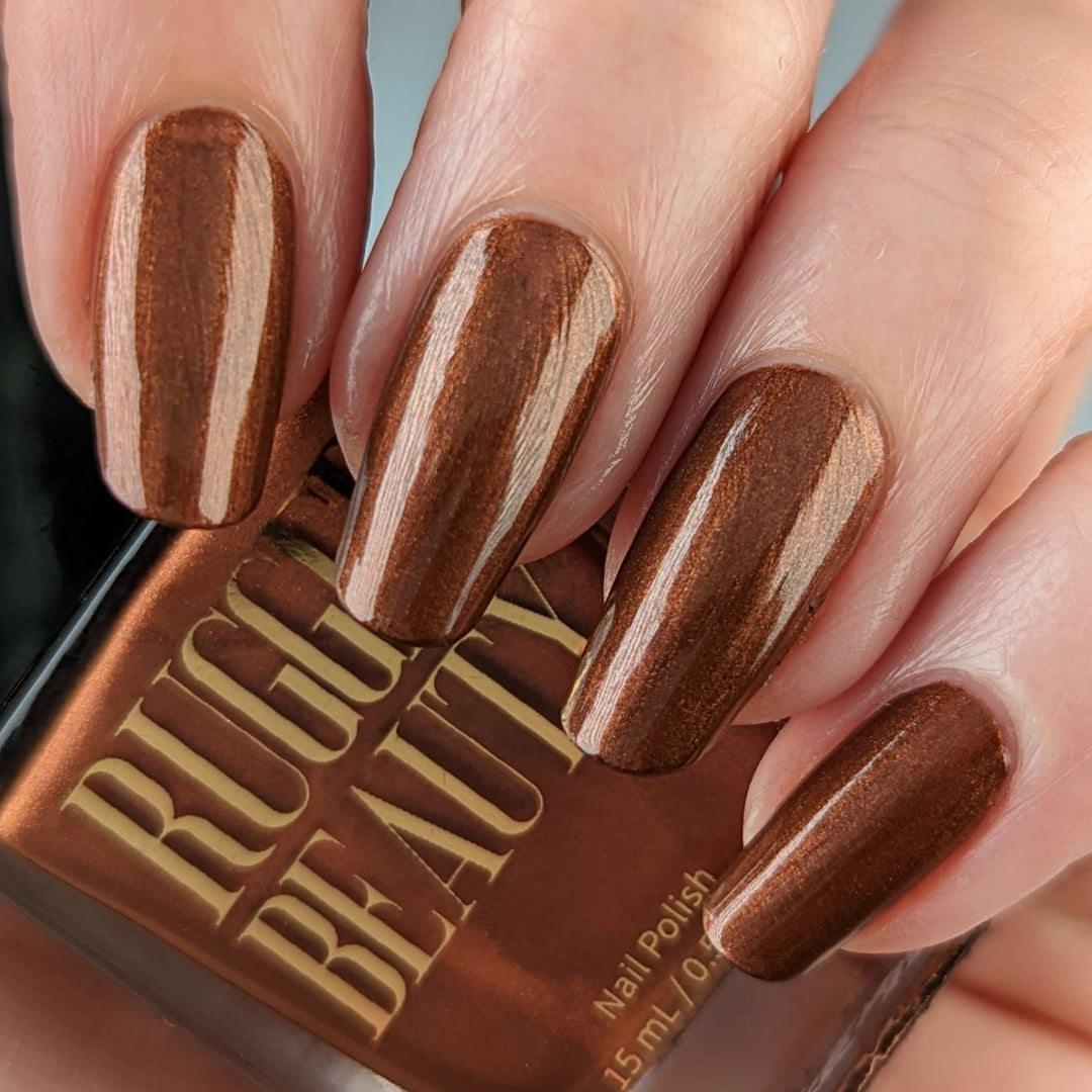 Copper (Shimmery Metallic Nail Polish)