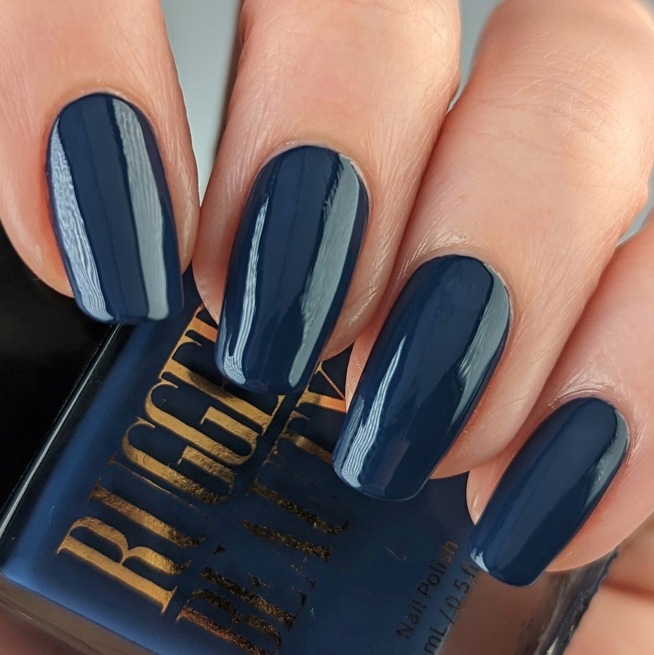 Denim Jeans Blue Nail Polish