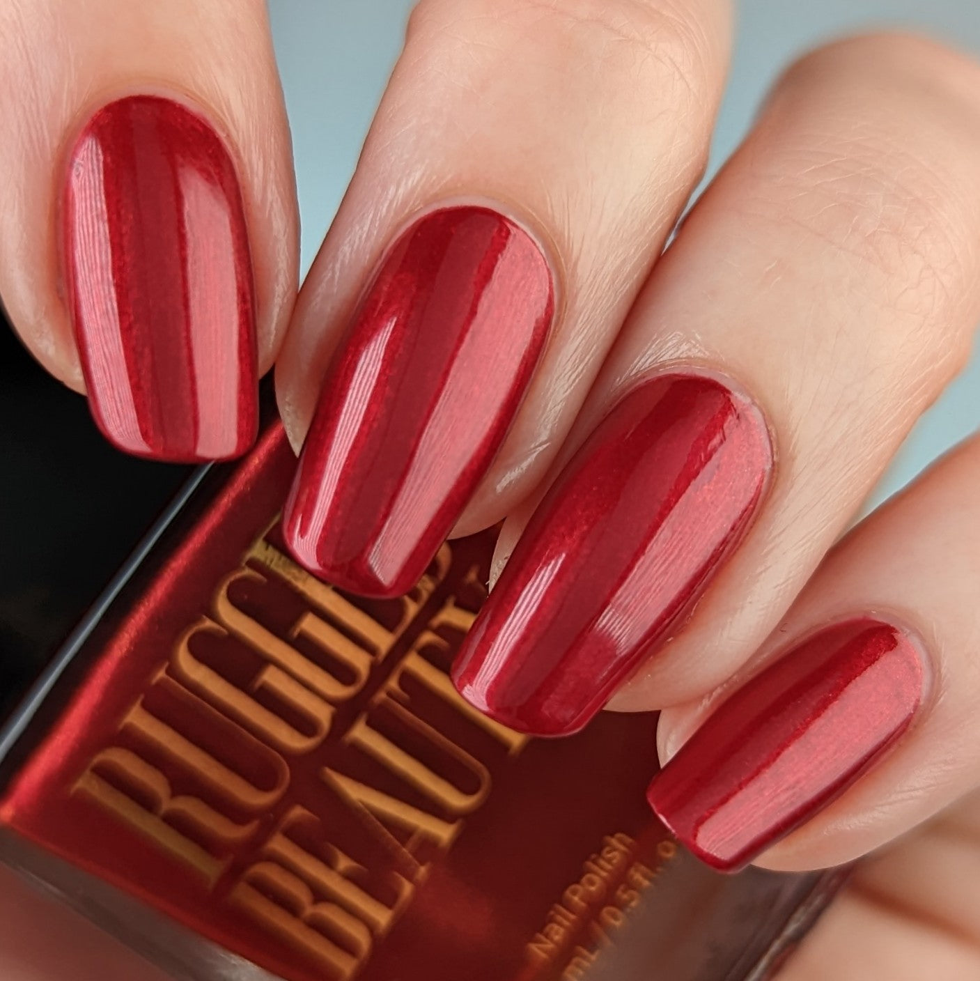 Holiday Party (Deep Red Nail Polish)