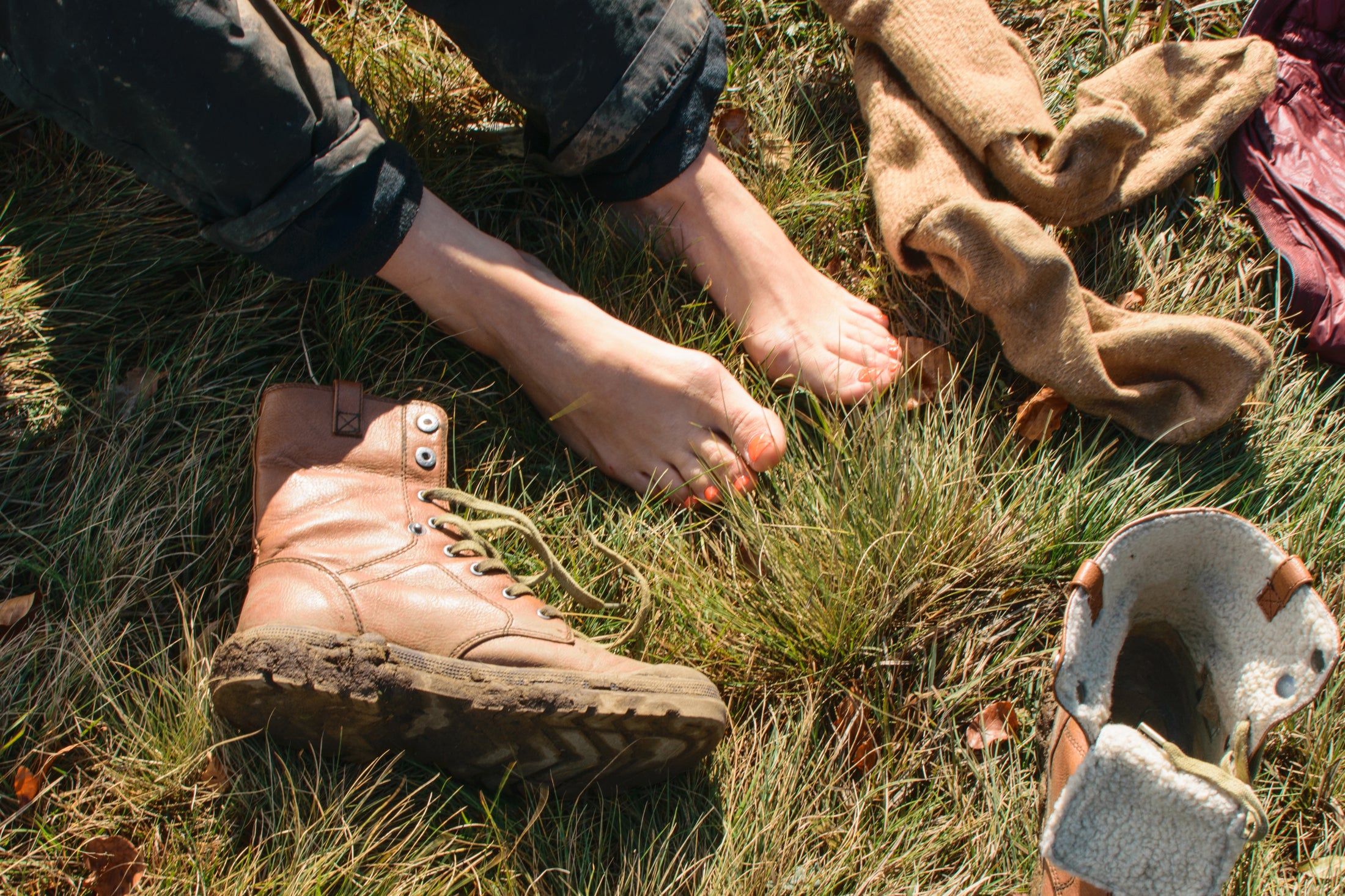 Construction Barrel (Neon Orange Nail Polish)