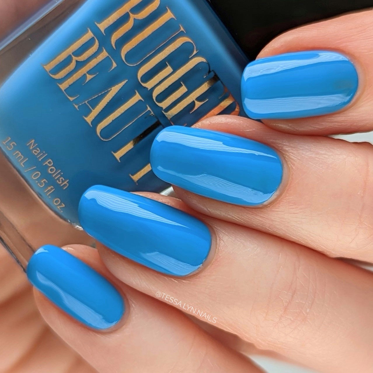 Terra Nail Polish No. 43 Clean Blue – Terra Beauty Bars