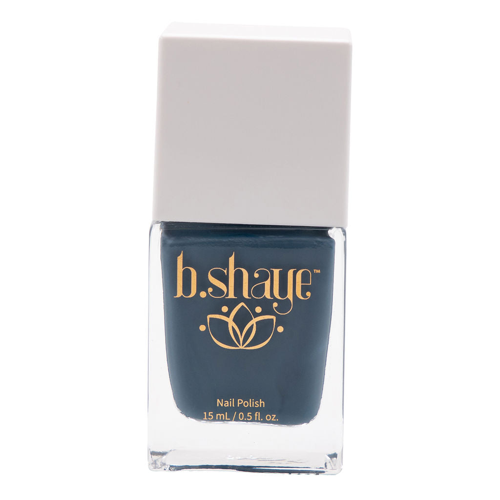 Downward Dog (Deep Blue Grey Nail Polish)