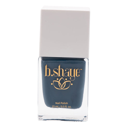 Downward Dog (Deep Blue Grey Nail Polish)