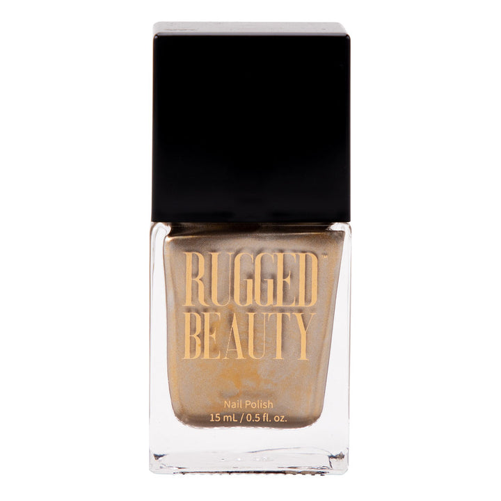 Gold Tinsel Metallic Nail Polish